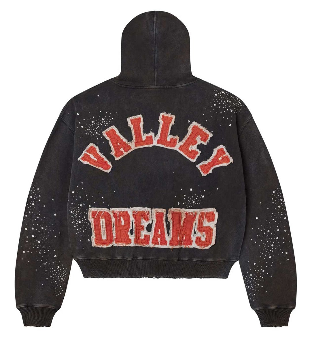 Vale Forever Pluto Cluster Zip Up Hoodie Black