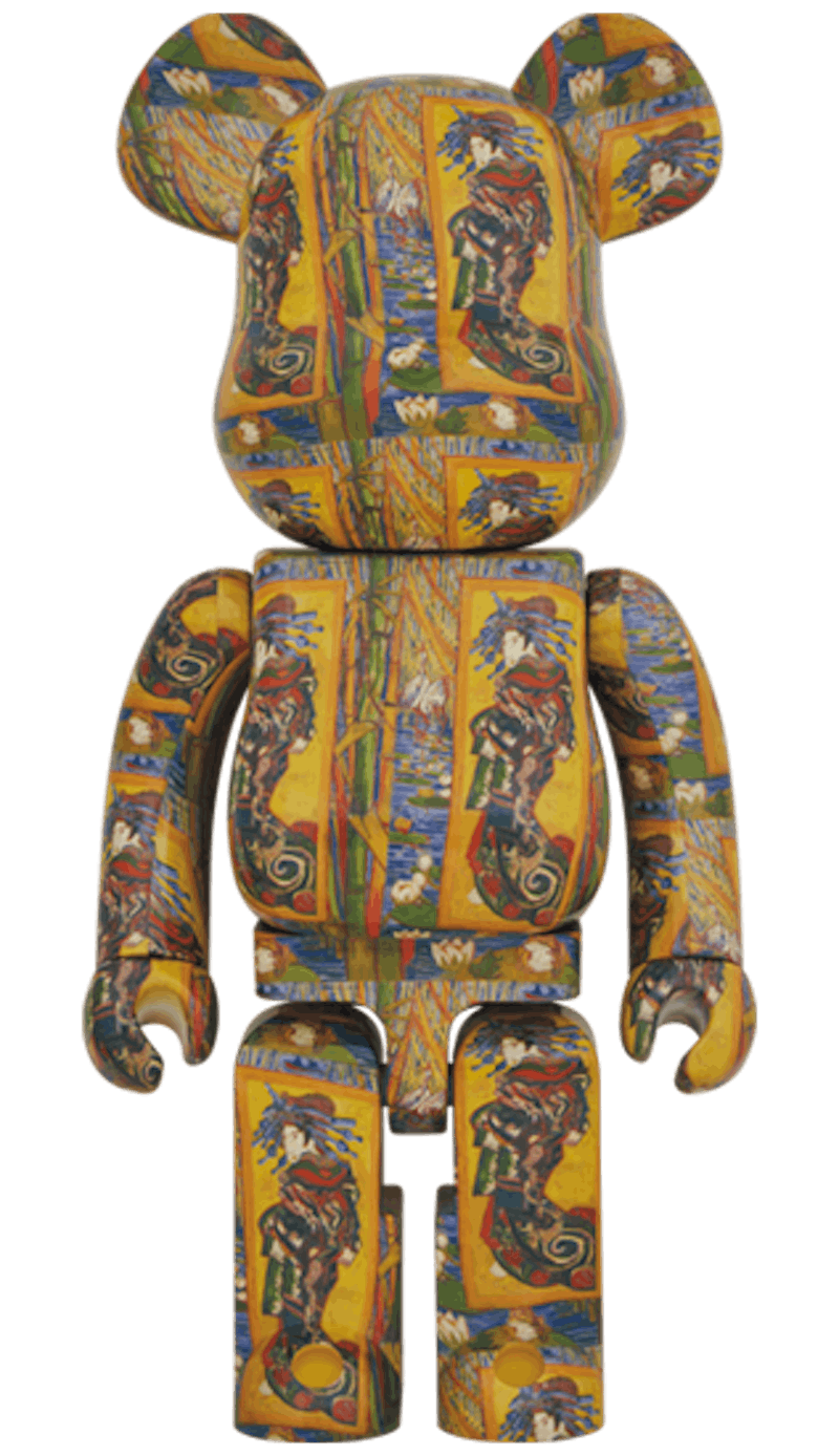 Bearbrick Van Gogh Museum Courtesan (after Eisen) 1000%