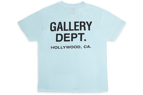 Gallery Dept Light Blue T-Shirt