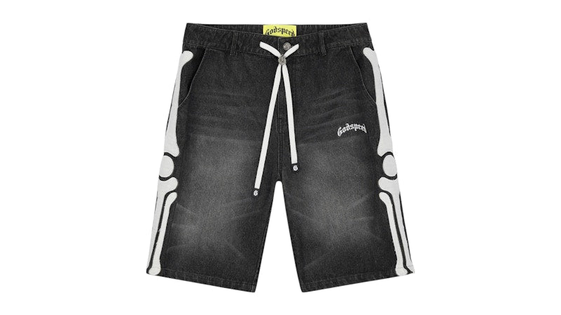 Godspeed Femur Denim Shorts Black