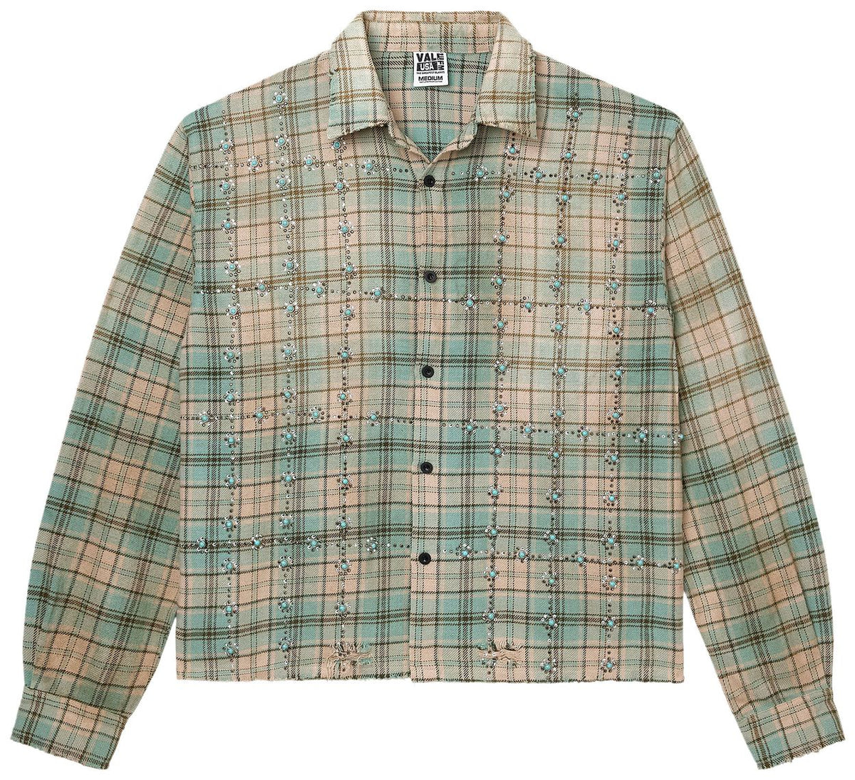 Vale Forever Little Gems Flannel 'Green'