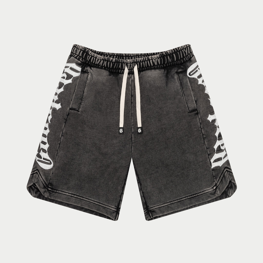GODSPEED CourtSide Shorts Charcoal Wash