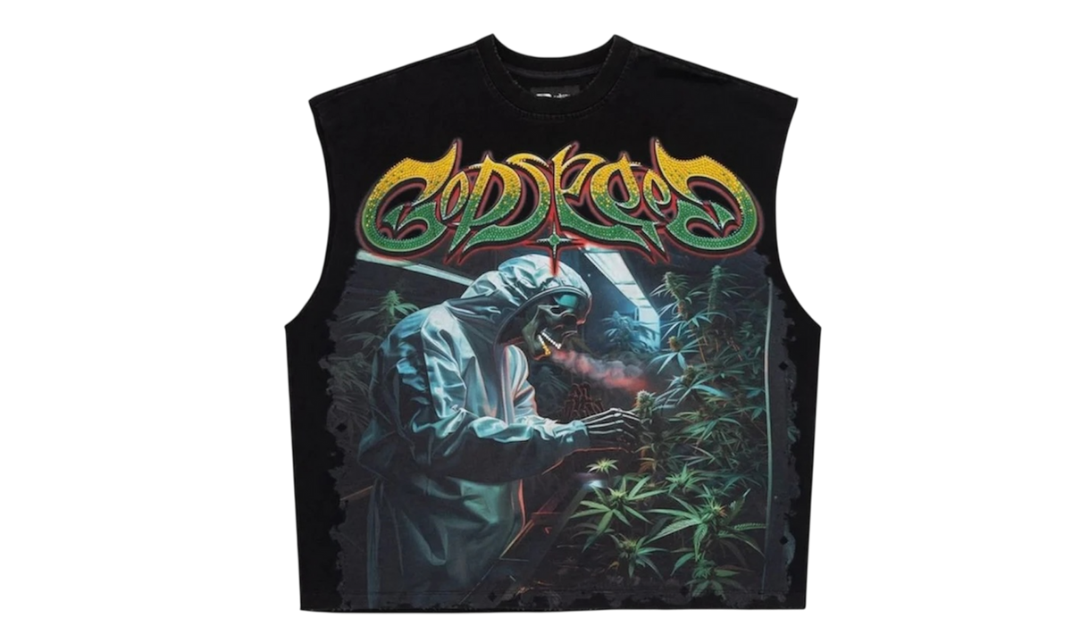 GODSPEED 420 Indoor VVS Sleeveless Tee Grey Wash