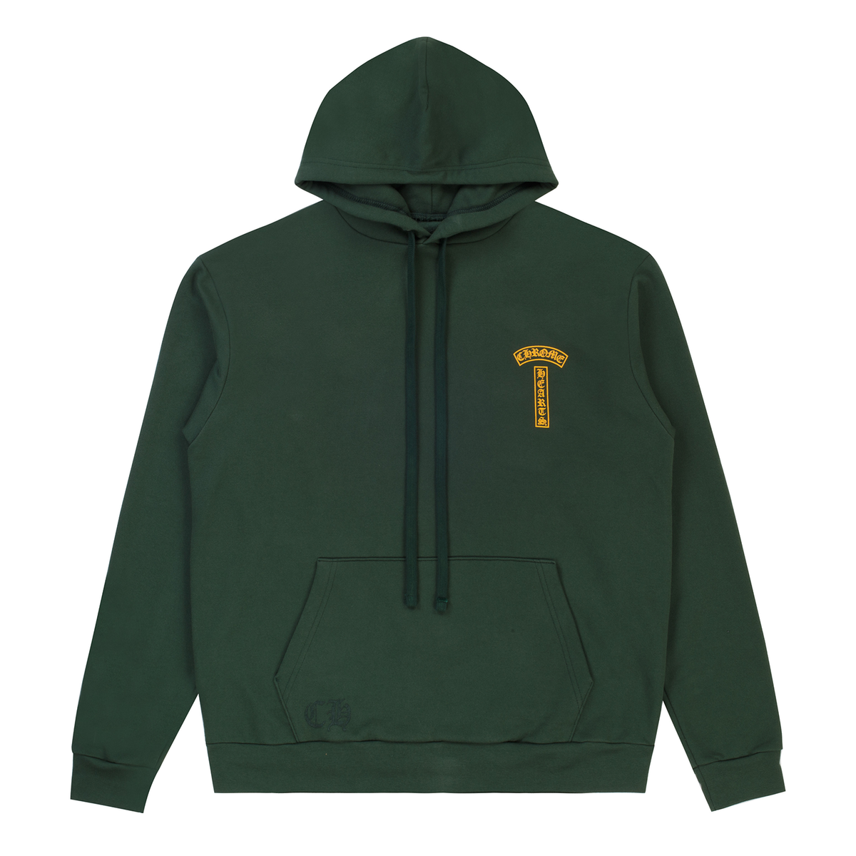 Chrome Hearts Green Hoodie Green/Orange