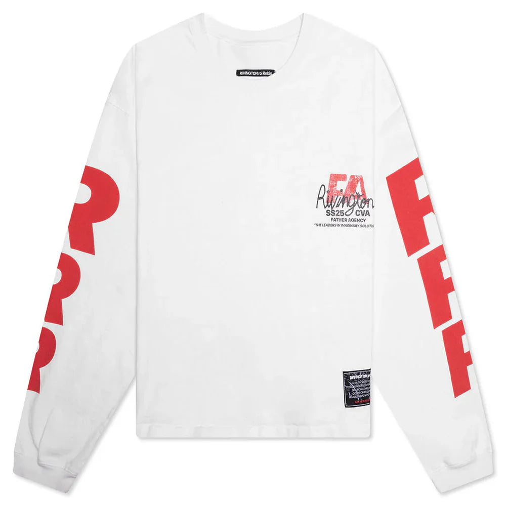 rrr123 roi Rebis FA-CO L/S Tee #2 - Optic White