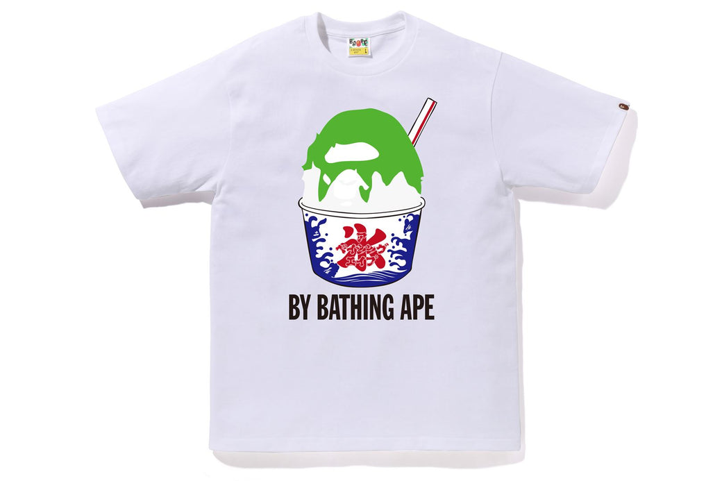 BAPE Shave Ice By Bathing Ape Tee White