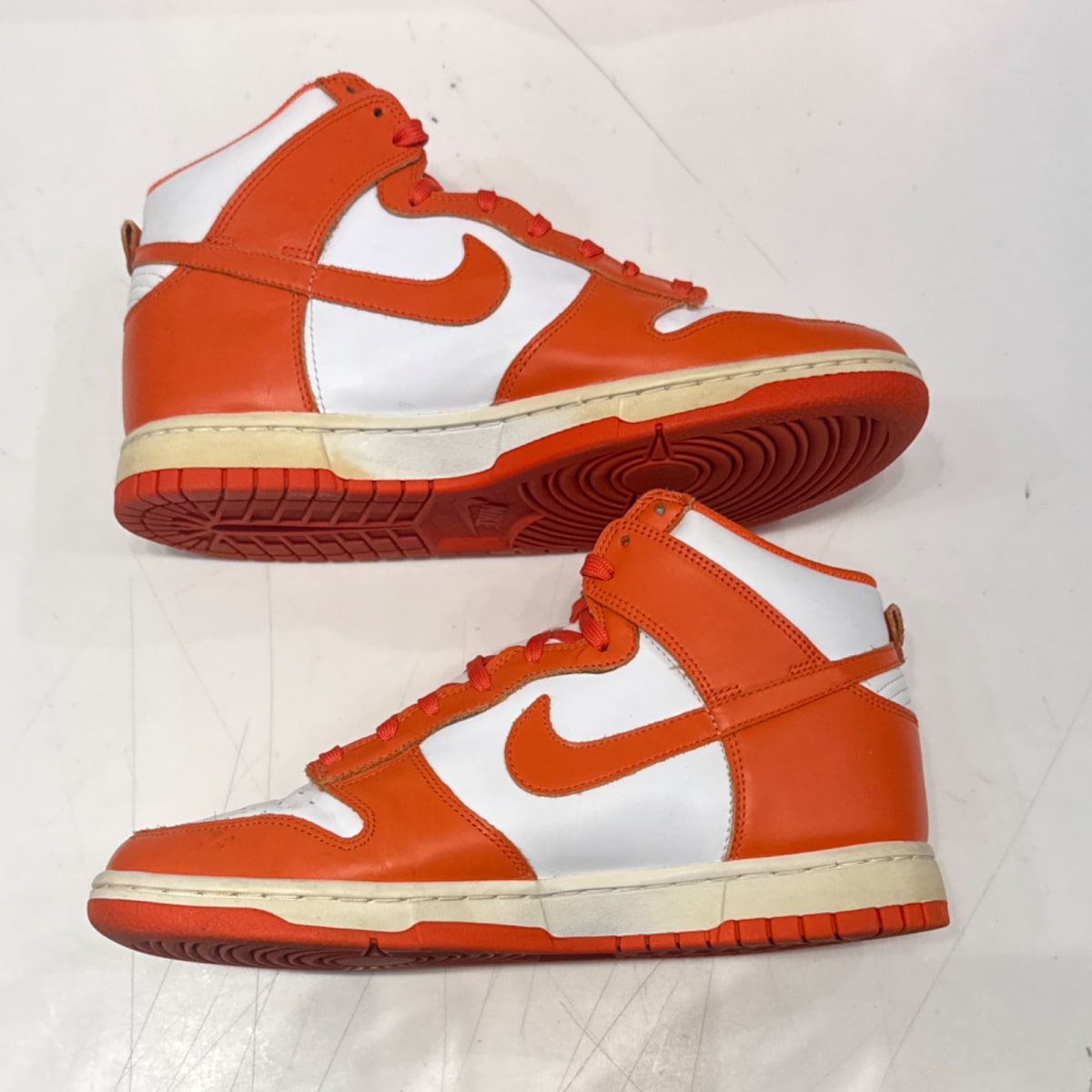 Nike Dunk High Syracuse (2021) (Women's) Size 9.5W (Lightly Worn Pre-Owned) - Image 3