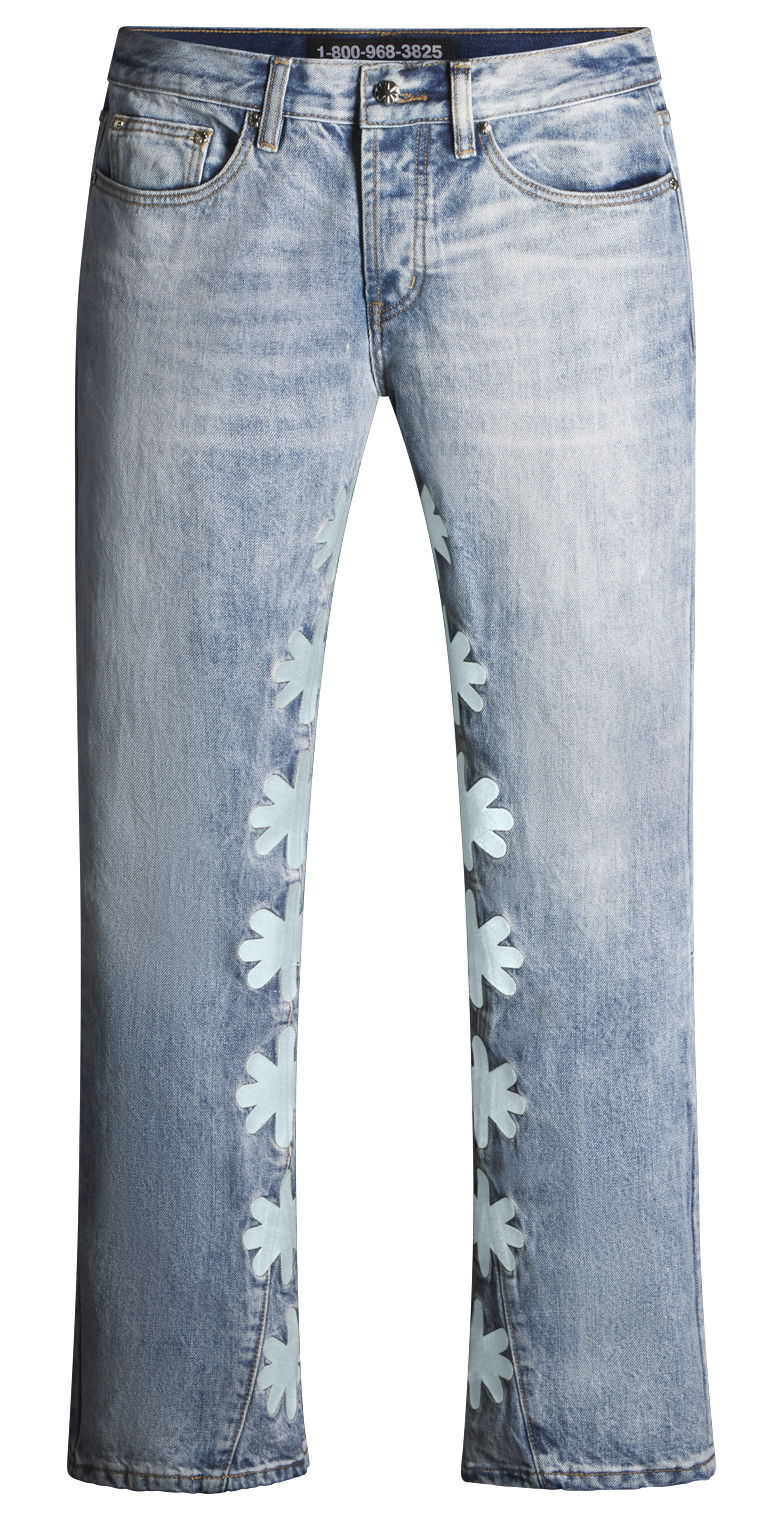 LOSTSHDWS DENIM PANT (FROST)