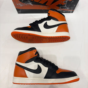 Jordan 1 Retro High OG Shattered Backboard (2025) Size 10.5 (Lightly Worn Pre-Owned) - side