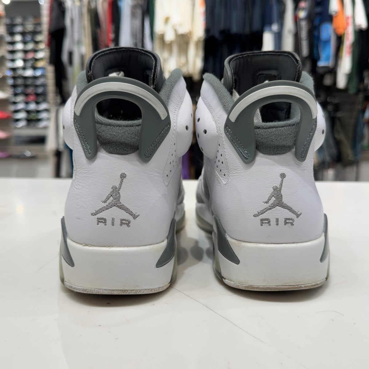Jordan 6 Retro Cool Grey Size 8.5 (Lightly Worn Pre-Owned) - Image 5