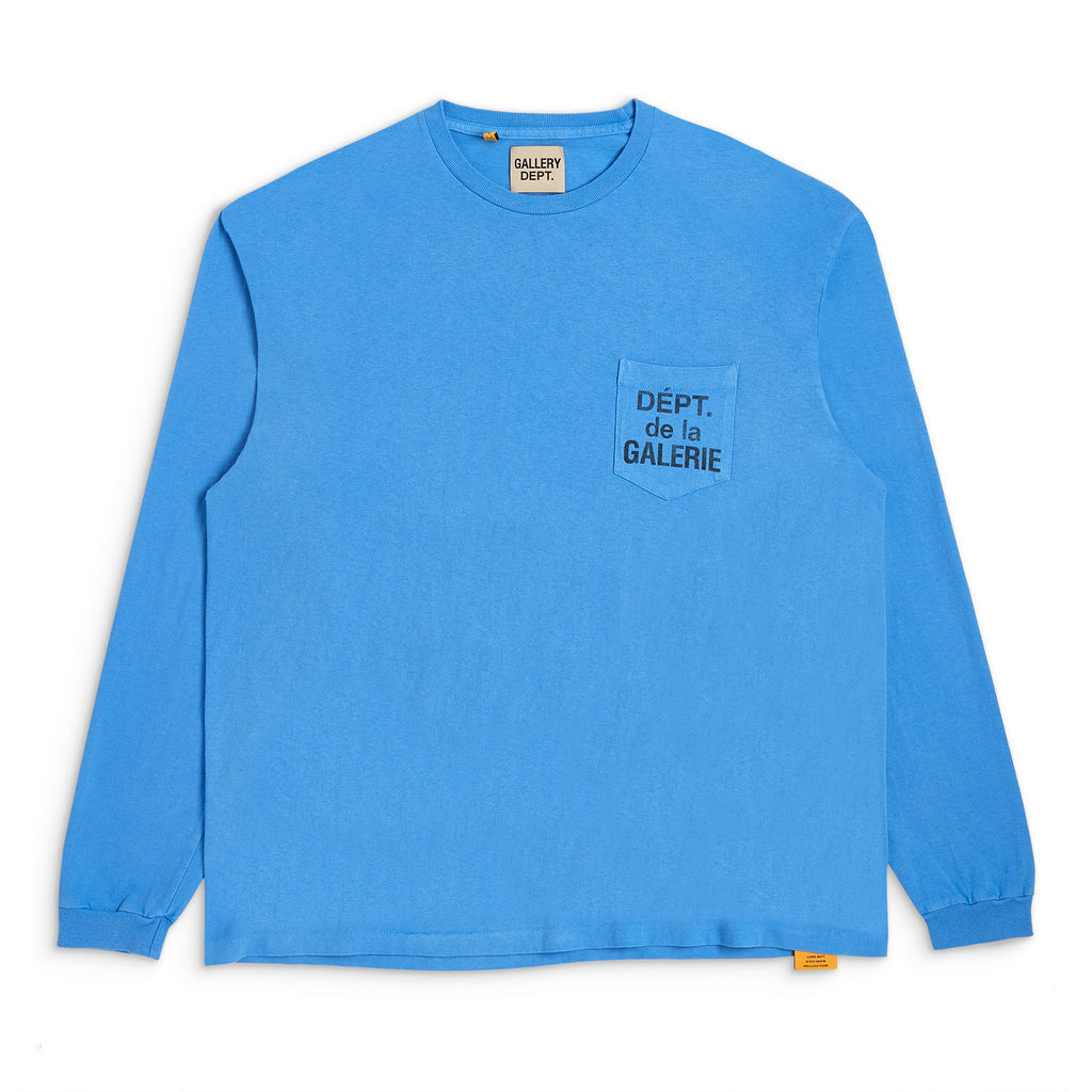 Gallery Dept De La Galerie L/S Pocket Tee - Blue