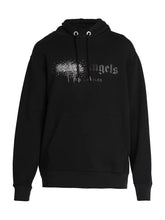 Palm Angels Rhinestone Sprayed Hoodie