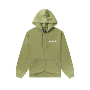 Sinclair Global Zip Up Hoodie Dark Olive