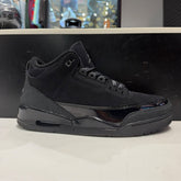 Jordan 3 Retro Black Cat (2025) Size 10 (Lightly Worn Pre-Owned) - front
