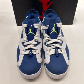 Jordan 6 Retro Low Ghost Green Size 9.5 (Lightly Worn Pre-Owned) - Image 4