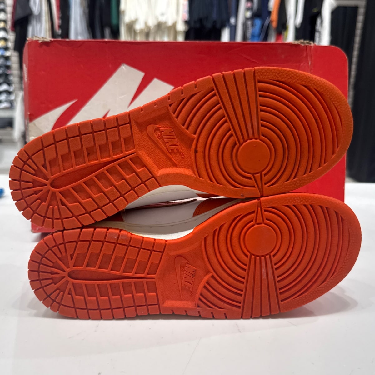 Nike Dunk High Syracuse (2021) (Women's) Size 9.5W (Lightly Worn Pre-Owned) - Image 5