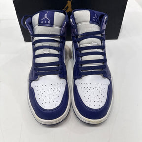 Jordan 1 Mid Blueberry Size 10.5 (Lightly Worn Pre-Owned) - Image 4