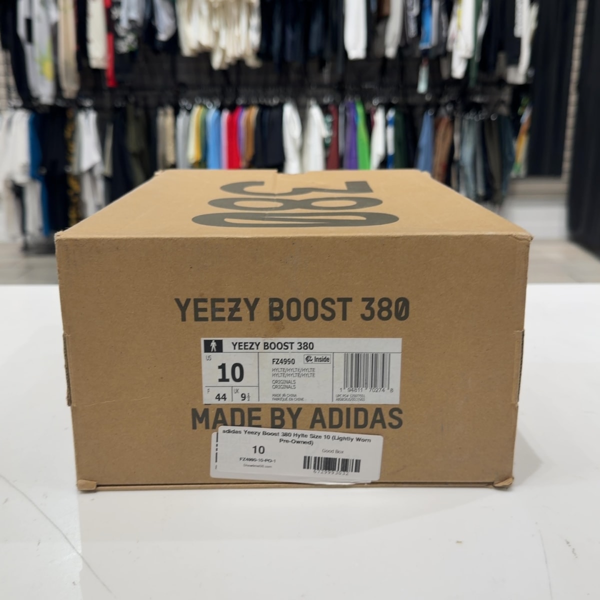 adidas Yeezy Boost 380 Hylte Size 10 (Lightly Worn Pre-Owned) - Image 8