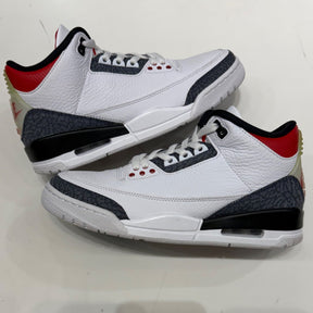 Jordan 3 Retro SE Fire Red Denim (2020) - Image 2