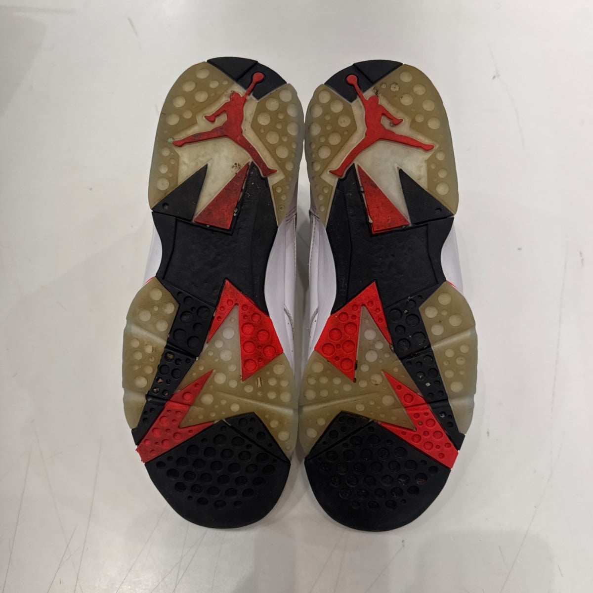 Jordan 7 Retro White Infrared Size 10 (Lightly Worn Pre-Owned) - Image 6