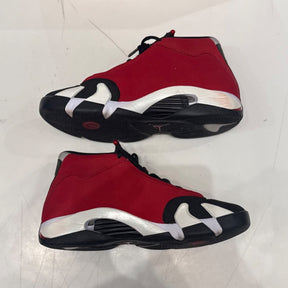 Jordan 14 Retro Gym Red Toro Size 9.5 (Lightly Worn Pre-Owned) - Image 3