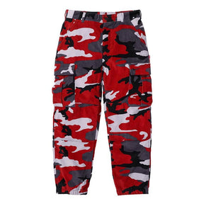 Supreme Nike Arc Corduroy Cargo Pant Red Camo