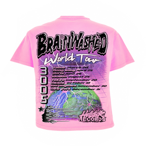 HELLSTAR BRAINWASHED WORLD TOUR T-SHIRT PINK