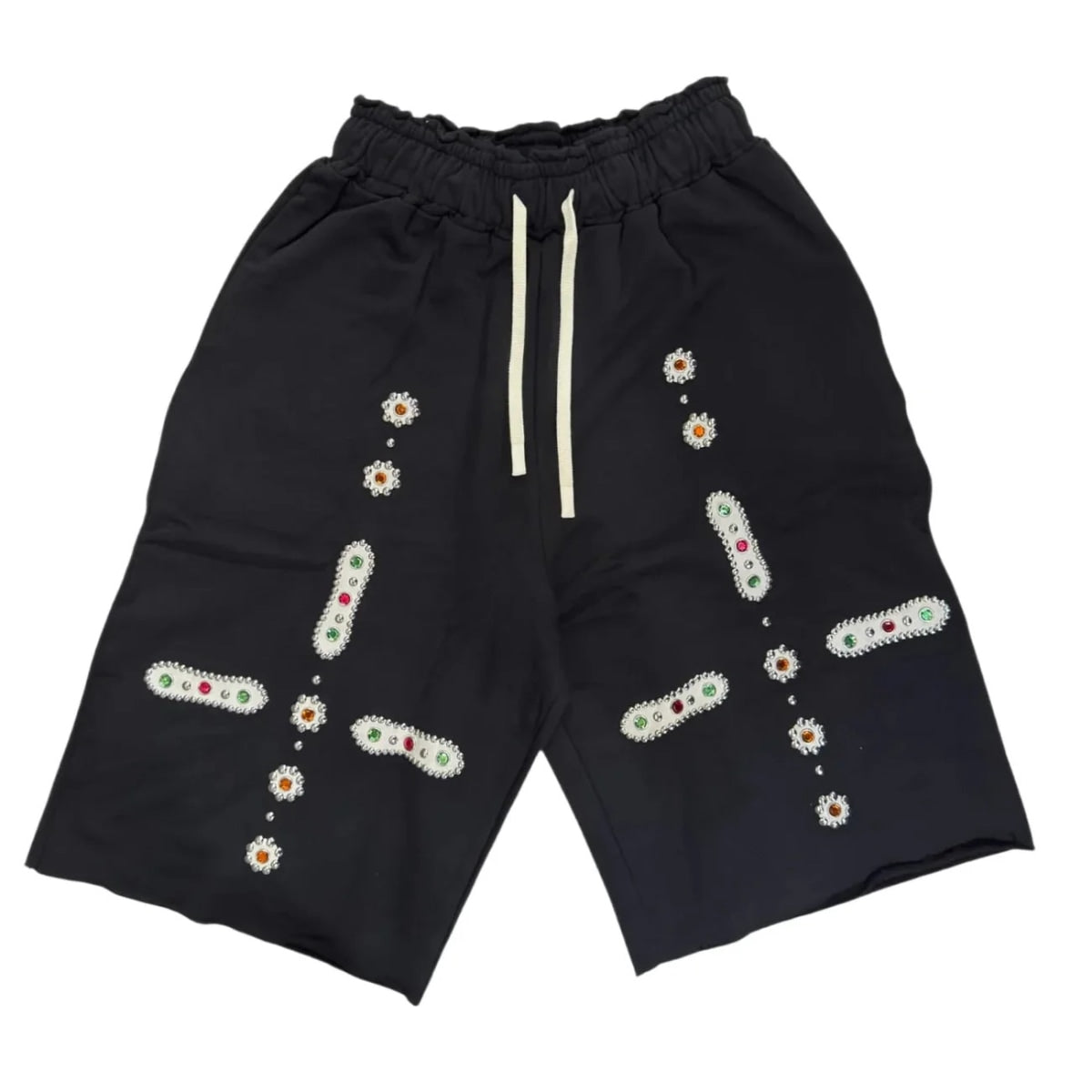 Bravest Studios Black Sapphire Baggy Sweat Shorts
