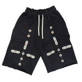 Bravest Studios Black Sapphire Baggy Sweat Shorts