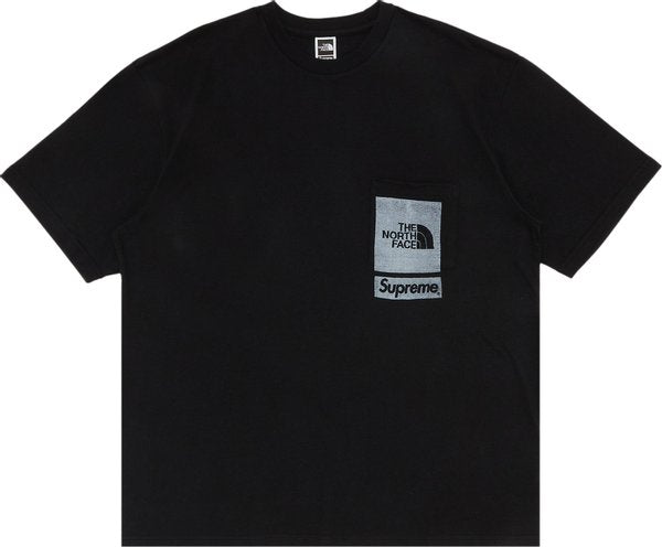 Supreme The North Face Printed Pocket Tee Black