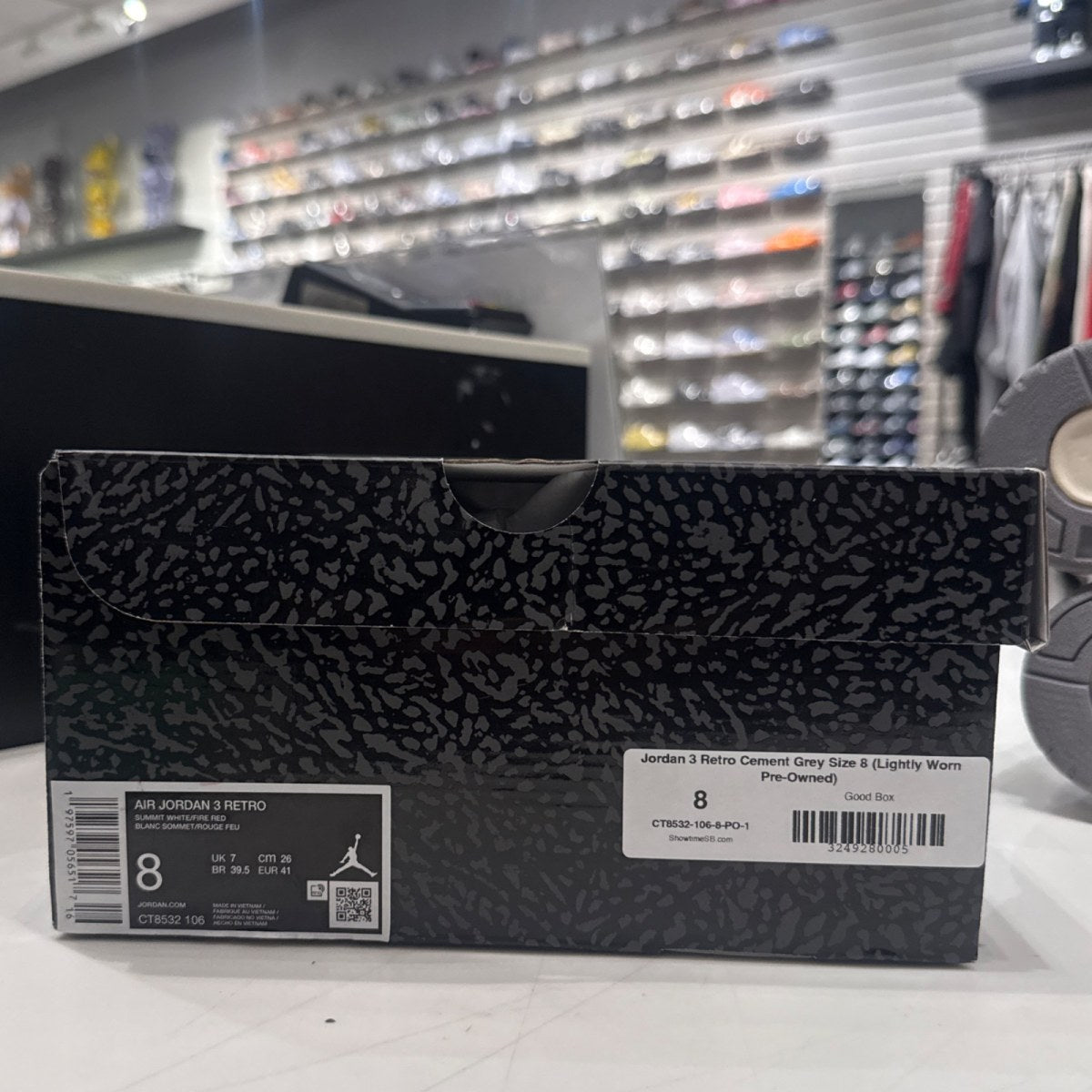 Jordan 3 Retro Cement Grey - Image 6