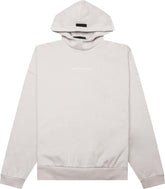 Fear of God Essentials Hoodie Silver Cloud