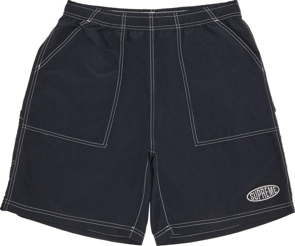 Supreme Nylon Painter Short Black