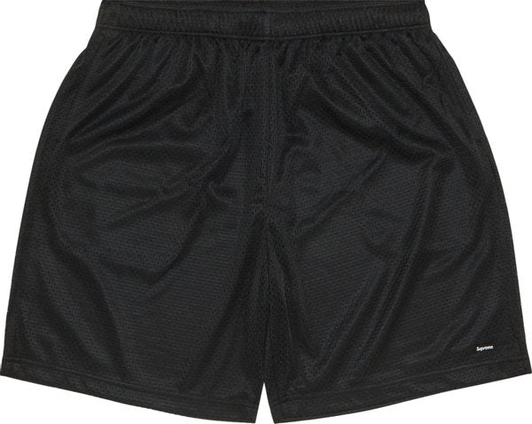 Supreme Small Box Baggy Mesh Short Black