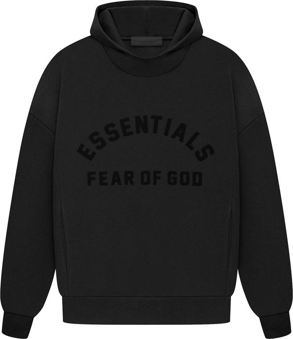 Fear of God Essentials Hoodie Jet Black