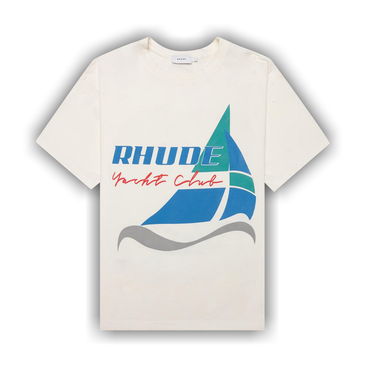 Rhude Yacht Club Tee 'Vintage White'