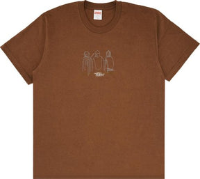 Supreme Three Kings Tee Brown