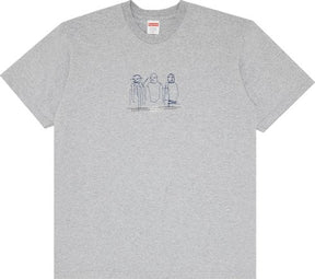 Supreme Three Kings Tee Heather Grey