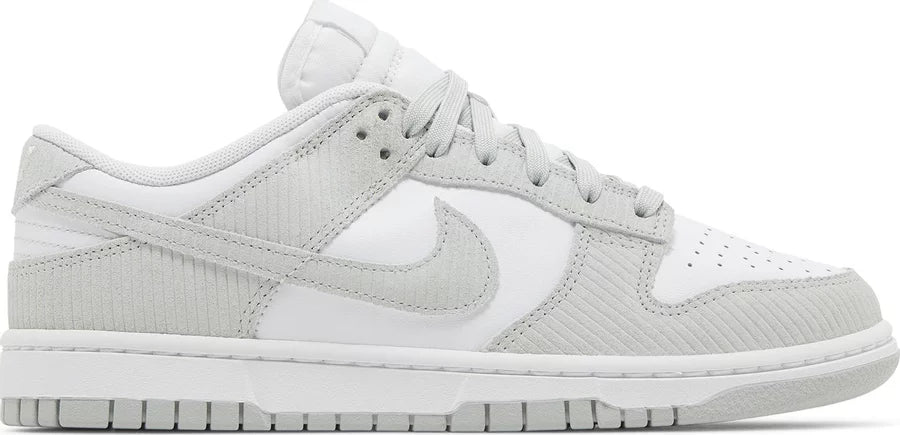 Nike Dunk Low Light Silver Corduroy (Women's)