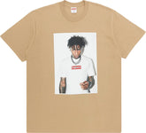 Supreme NBA Youngboy Box Logo Photo Tee Khaki