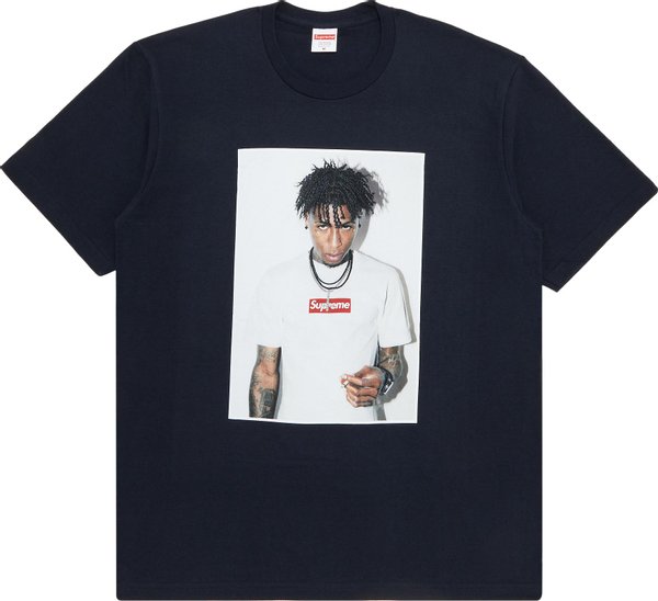 Supreme NBA Youngboy Tee Navy