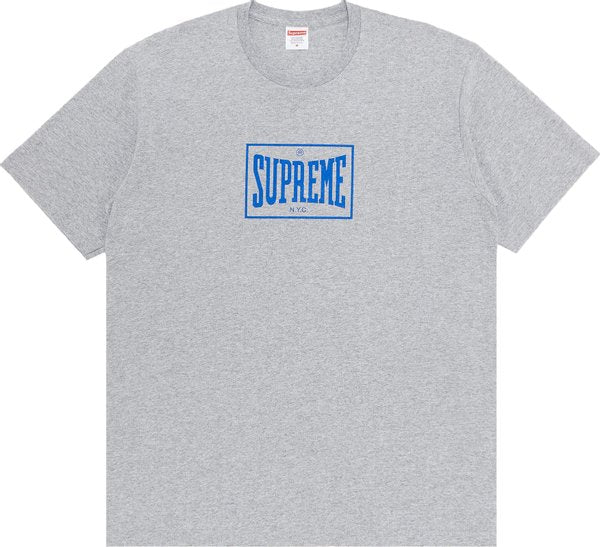 Supreme Warm Up Tee 'Heather Grey'