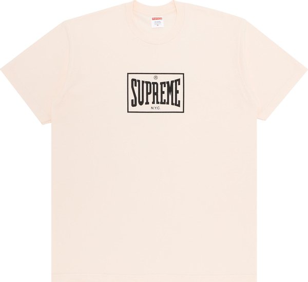 Supreme Warm Up Tee 'Pale Pink'