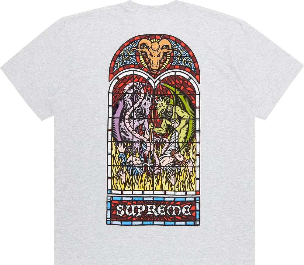 Supreme Worship Tee 'Ash Grey'