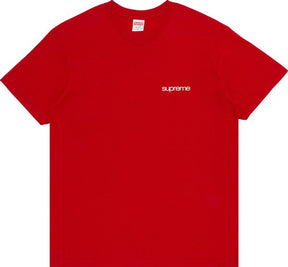 Supreme NYC Tee Red