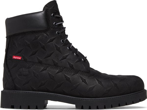 Timberland 6" Premium Waterproof Boot Supreme Diamond Plate Black