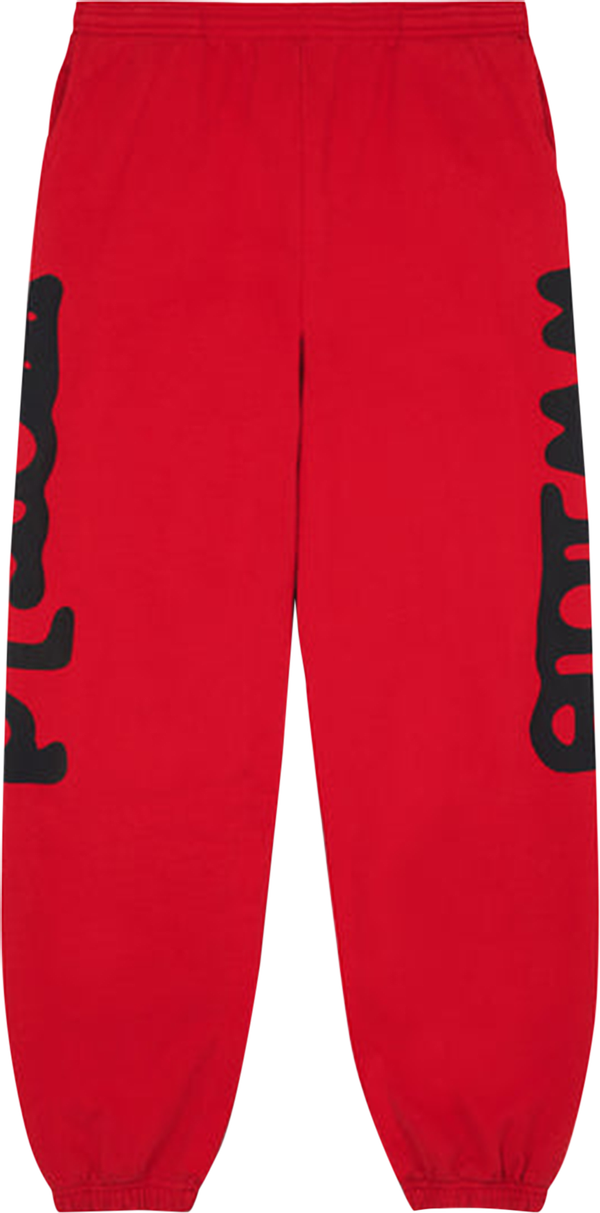 Sp5der Beluga Sweatpants Red