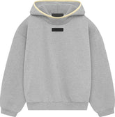 Fear of God Essentials Hoodie Light Heather Grey/Garden Yellow (SS24)