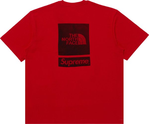 Supreme The North Face S/S Top Red