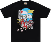 BAPE Japan Culture Ape Head Tee 'Black'